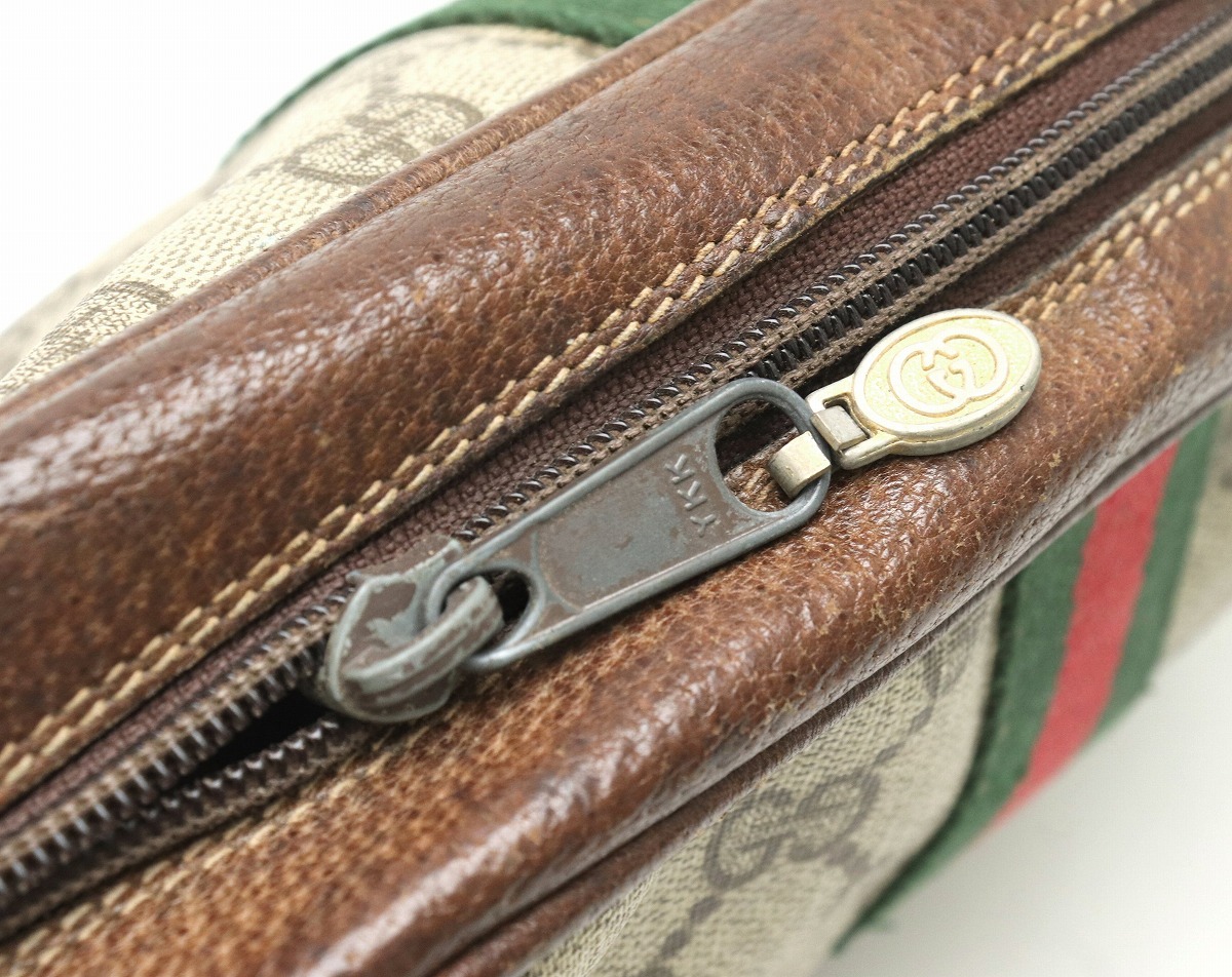 楽天市場】【バッグ】GUCCI グッチ オールドグッチ GGプラス シェリー