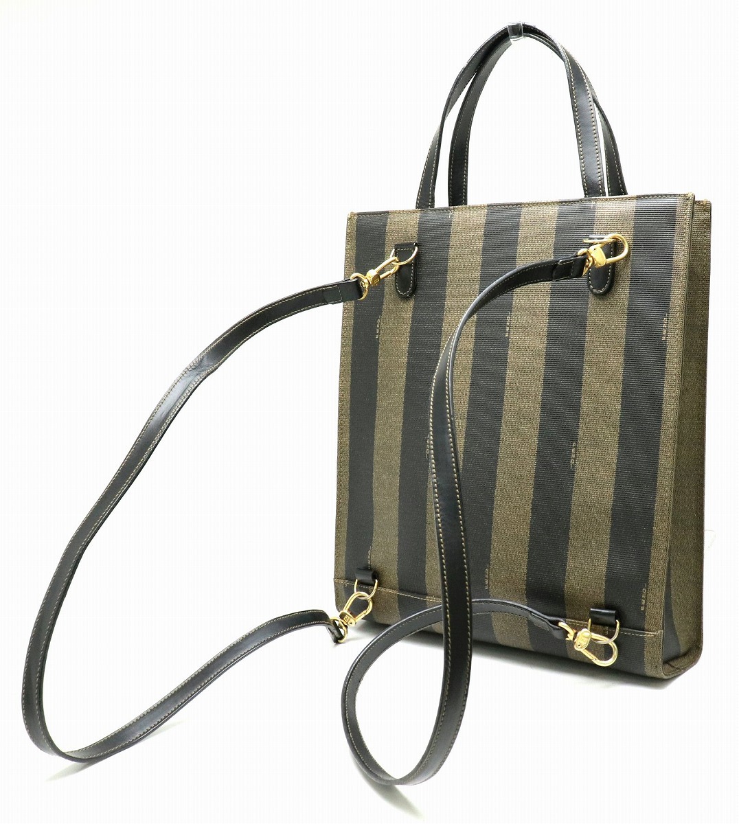 楽天市場】【バッグ】FENDI フェンディ ペカン柄 ハンドバッグ トート