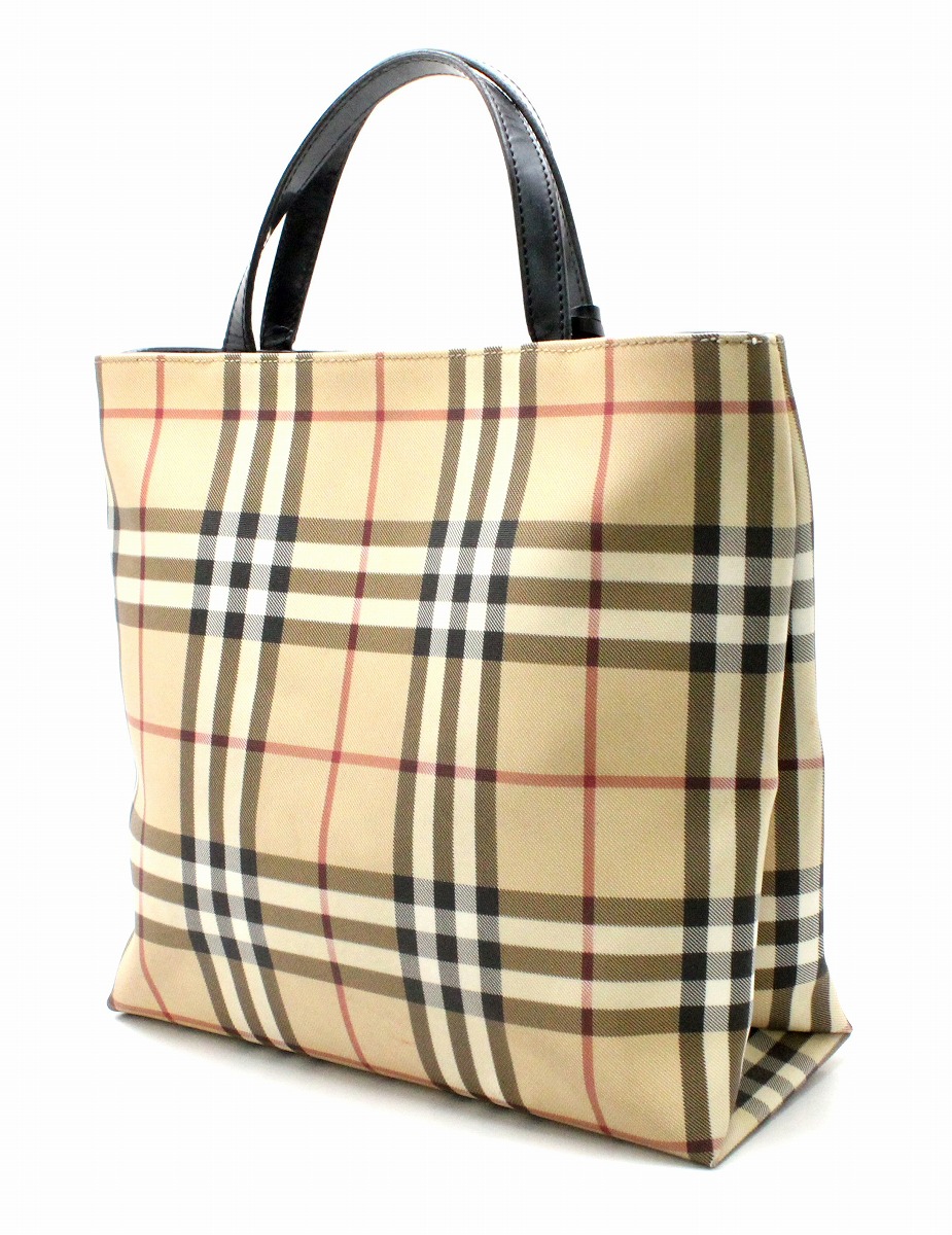 楽天市場】【バッグ】BURBERRY バーバリー ロンドン ハンドバッグ