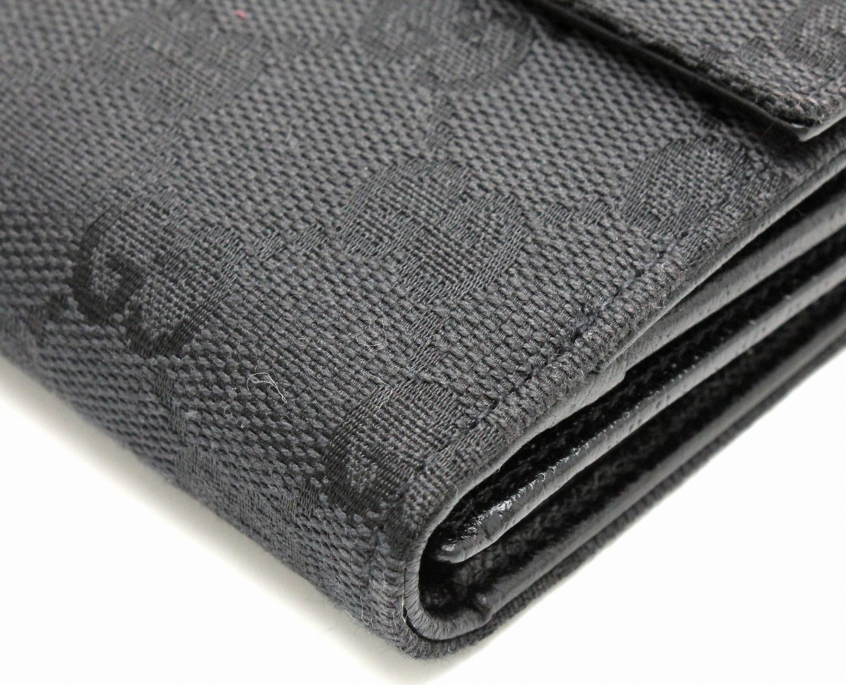 楽天市場】【未使用品】【財布】GUCCI グッチ GGキャンバス Wホック