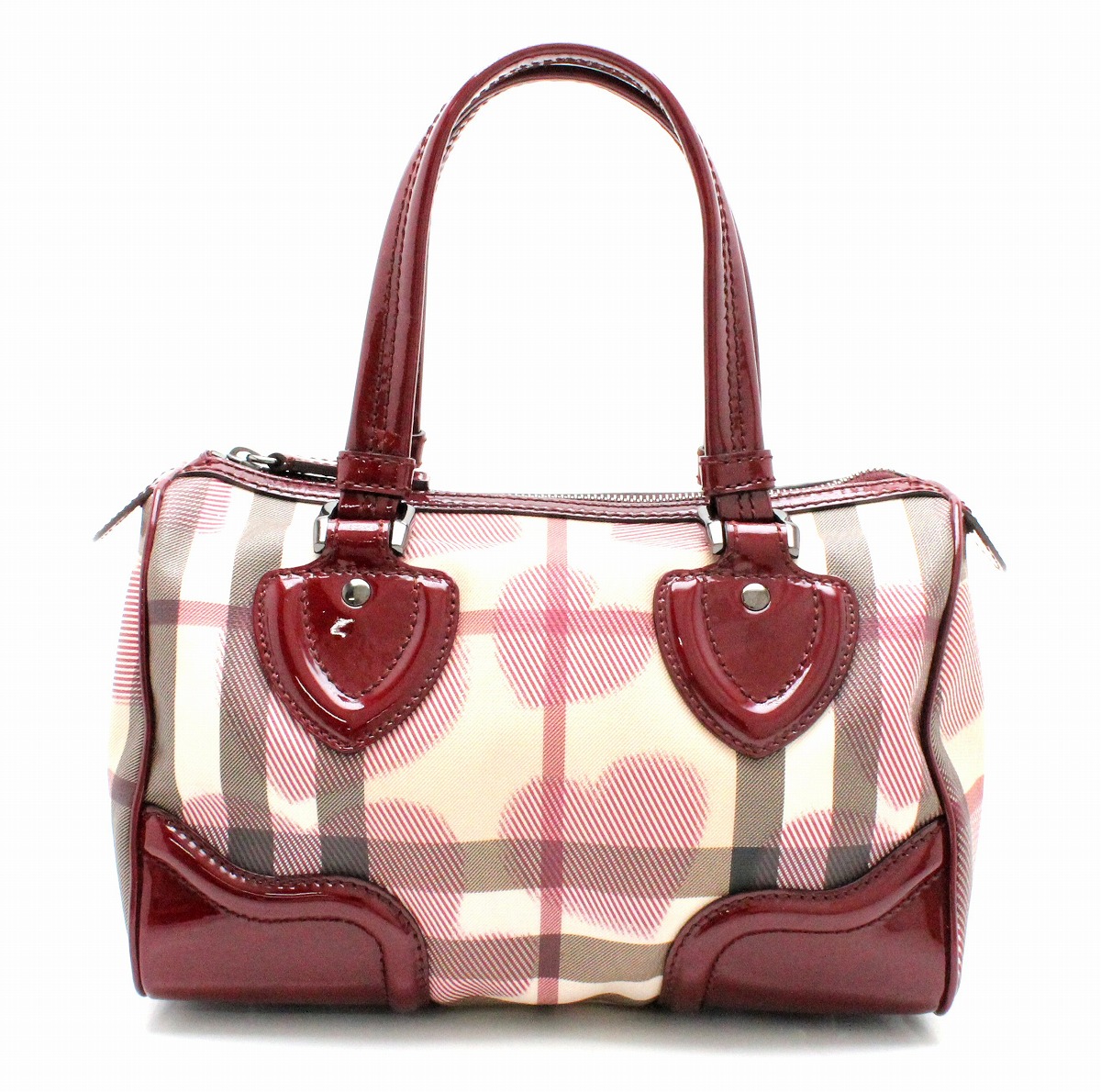 楽天市場】【バッグ】BURBERRY バーバリー ハート ノバチェック