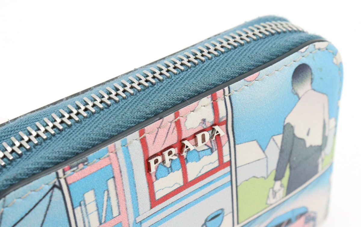 楽天市場】【財布】PRADA プラダ VITELLO COMICS コミックプリント