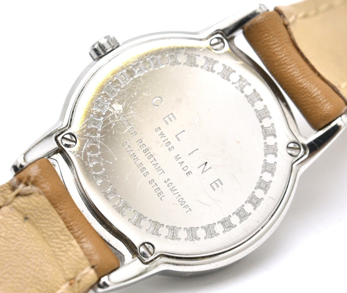 楽天市場】【ウォッチ】CELINE セリーヌ クラシック シェル文字盤 SS