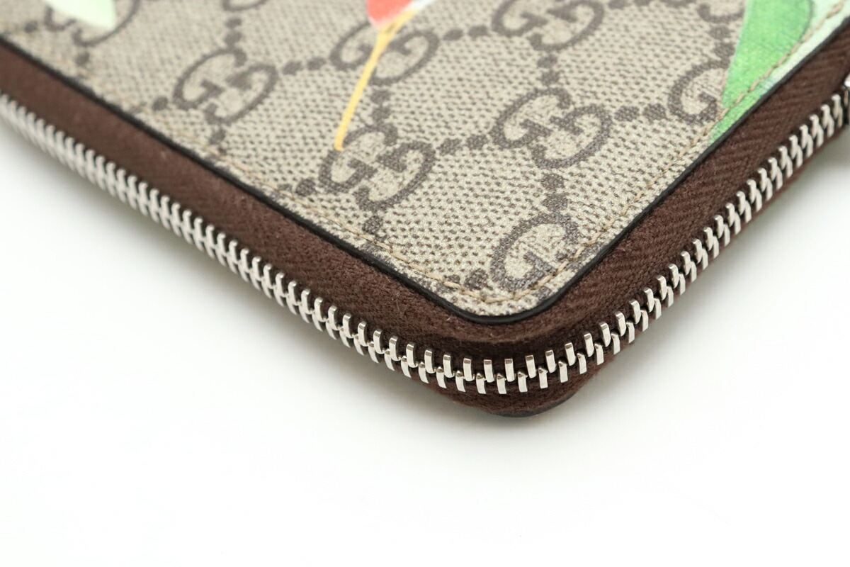 楽天市場】GUCCI グッチ GGスプリーム ティアン ジップアラウンド