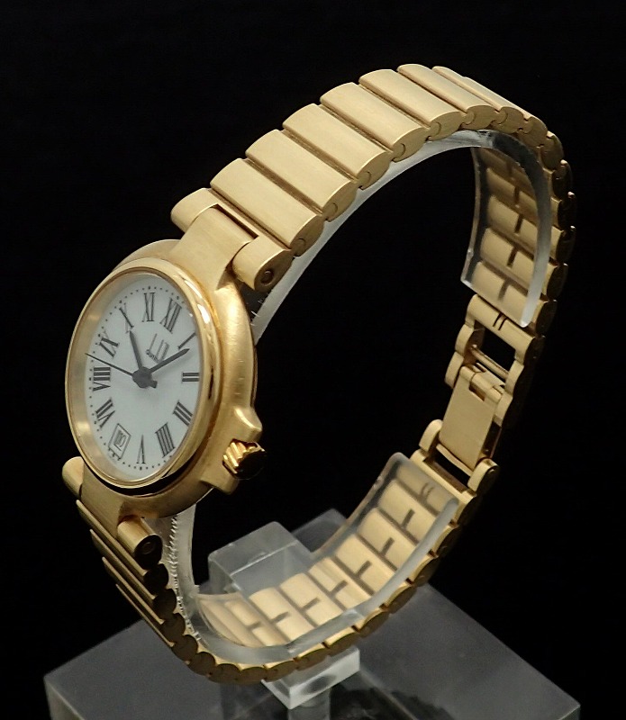 楽天市場】【ウォッチ】dunhill ダンヒル ミレニアム K18YG 金無垢