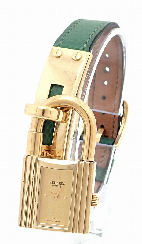 楽天市場】【ウォッチ】HERMES エルメス ケリーウォッチ ゴールド文字