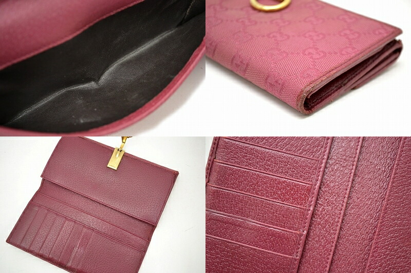 楽天市場】【中古】【財布】GUCCI グッチ GGキャンバス レザー ホース
