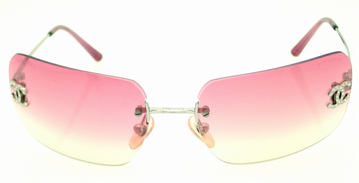 楽天市場】CHANEL シャネル サングラス ココマーク ラインストーン