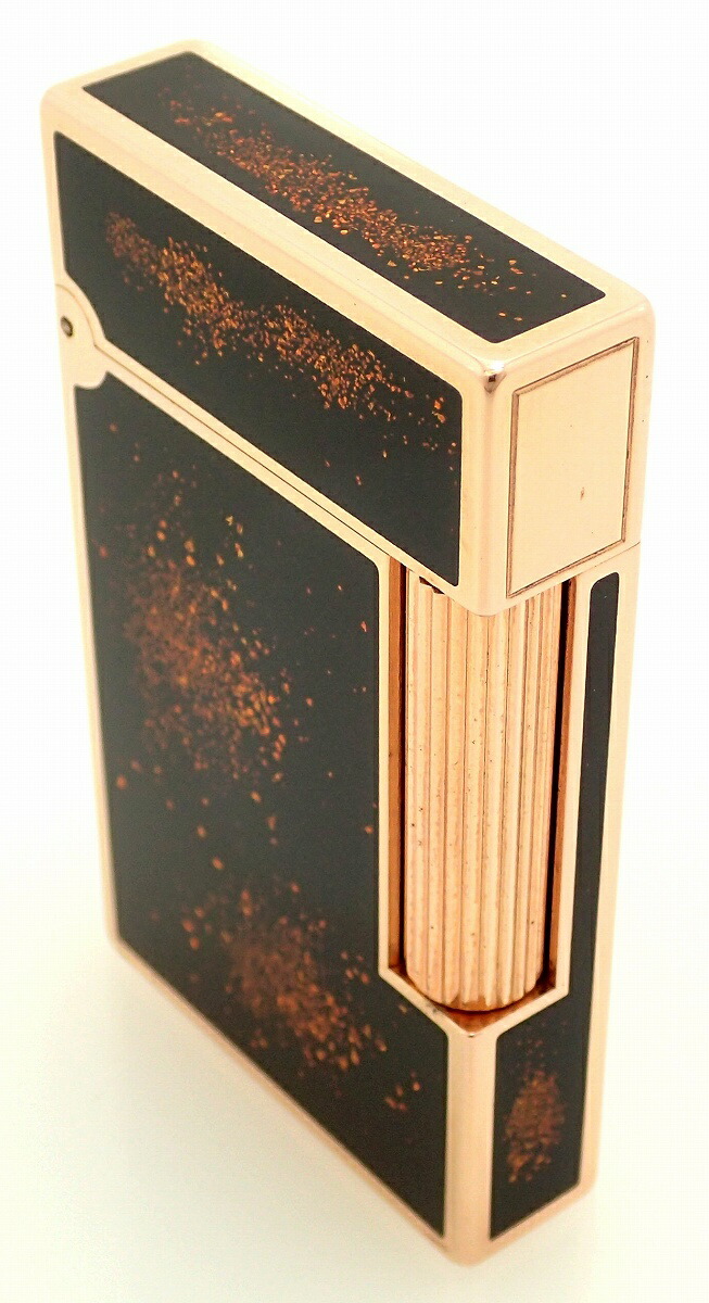 楽天市場】S.T.Dupont デュポン ライン2 ゴールド ブラック ラッカー