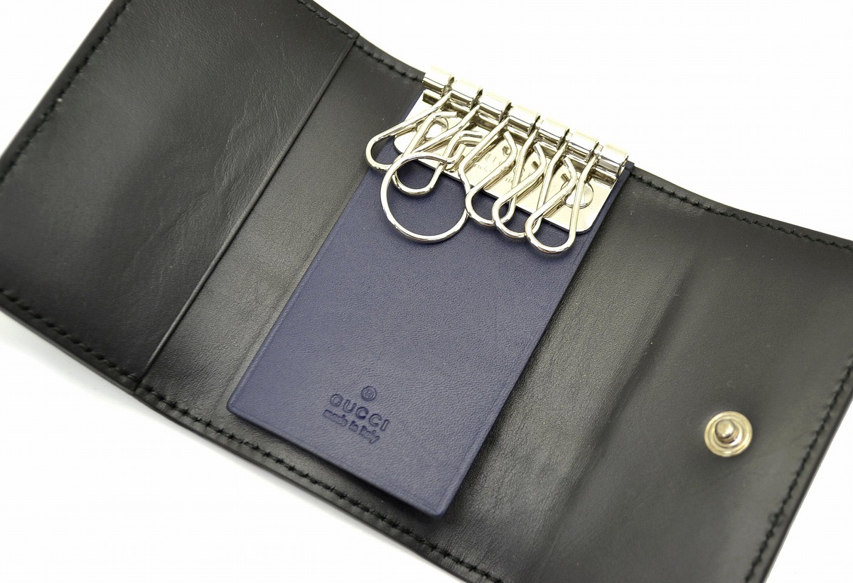 楽天市場】GUCCI グッチ GGキャンバス マイクログッチシマ 6連キー