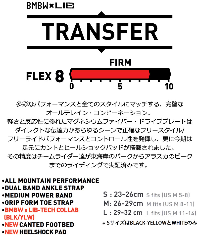 楽天市場】24-25 BENTMETAL/ベントメタル TRANSFER トランスファー