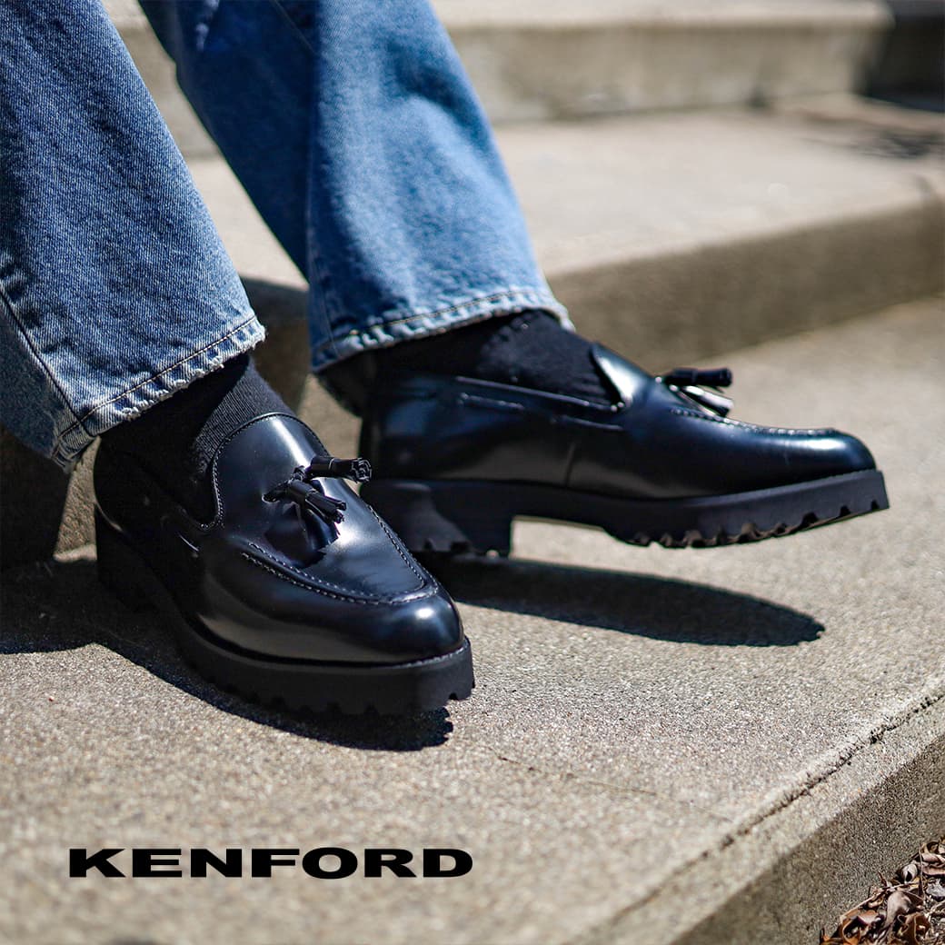 楽天市場】KENFORD ケンフォード TANK SOLE TASSEL LOAFERS タンク