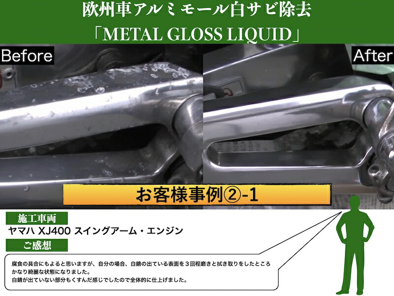 楽天市場】欧州車 アルミ モール 白サビ除去 艶出し 4点セット×徳用3