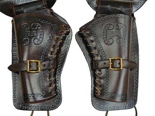 楽天市場】サバゲー ベルト リボルバー 2丁用 ガンベルト 24ブレット付