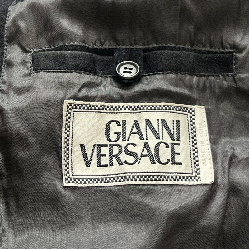 楽天市場】GIANNI VERSACE ジャンニ ヴェルサーチ RUFFO スエード