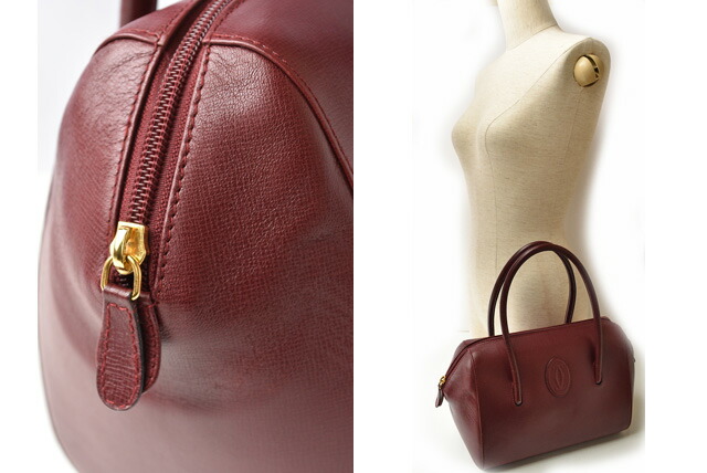 楽天市場】カルティエ ミニボストンバッグ マストライン Cartier