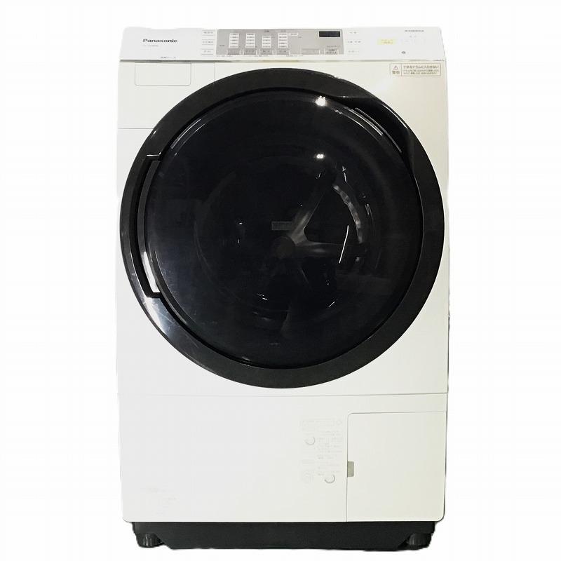パナソニック左開き ななめドラム洗濯乾燥機 NA-VX3800L-W