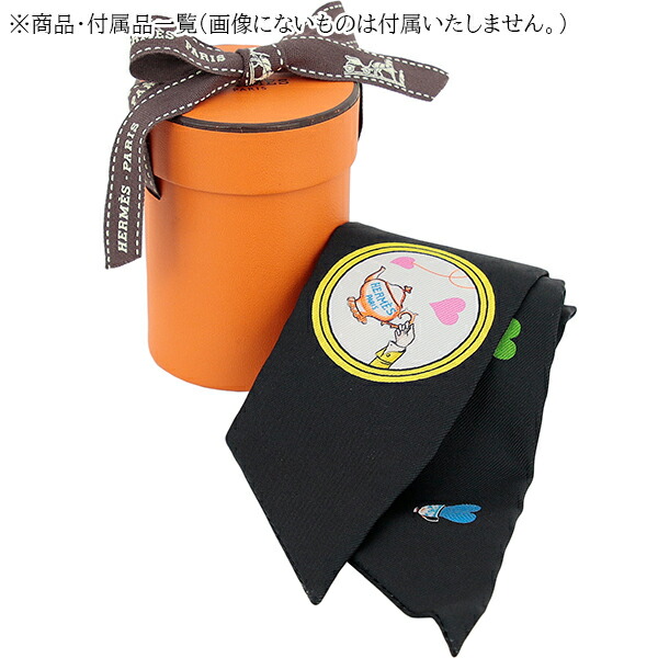 楽天市場】エルメス ツイリー スカーフ ティータイム シルク ブラック