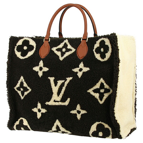 楽天市場】【10%OFF】 ルイヴィトン オンザゴー GM モノグラム テディ