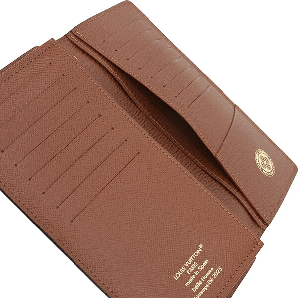楽天市場】【10%OFF】 ルイヴィトン 長財布 ポルトフォイユ ブラザ LV