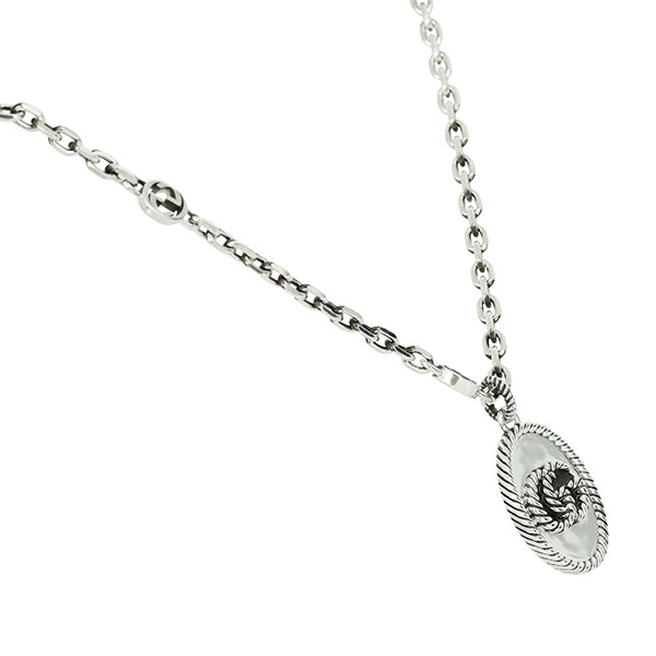 楽天市場】【10%OFF】 グッチ ネックレス ダブルGロゴ オーバル