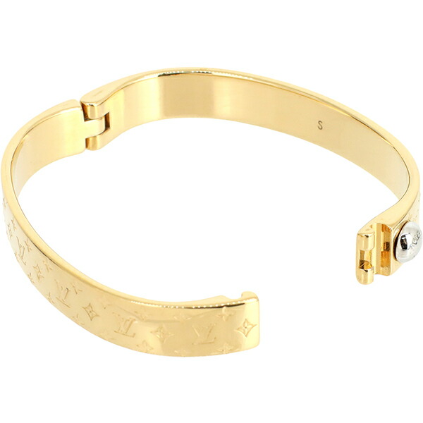 楽天市場】【10%OFF】 ルイヴィトン ブレスレット カフ ナノグラム S