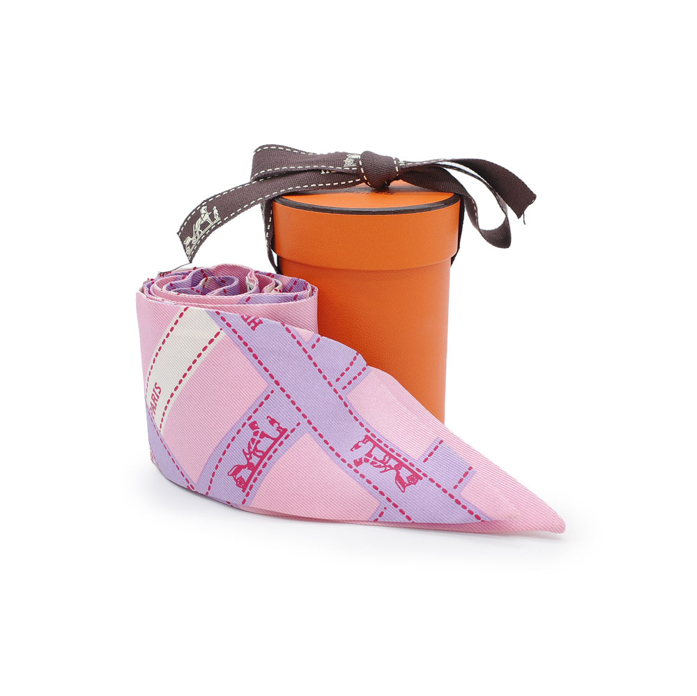 楽天市場】美品 HERMES エルメス ツイリー リボンスカーフ