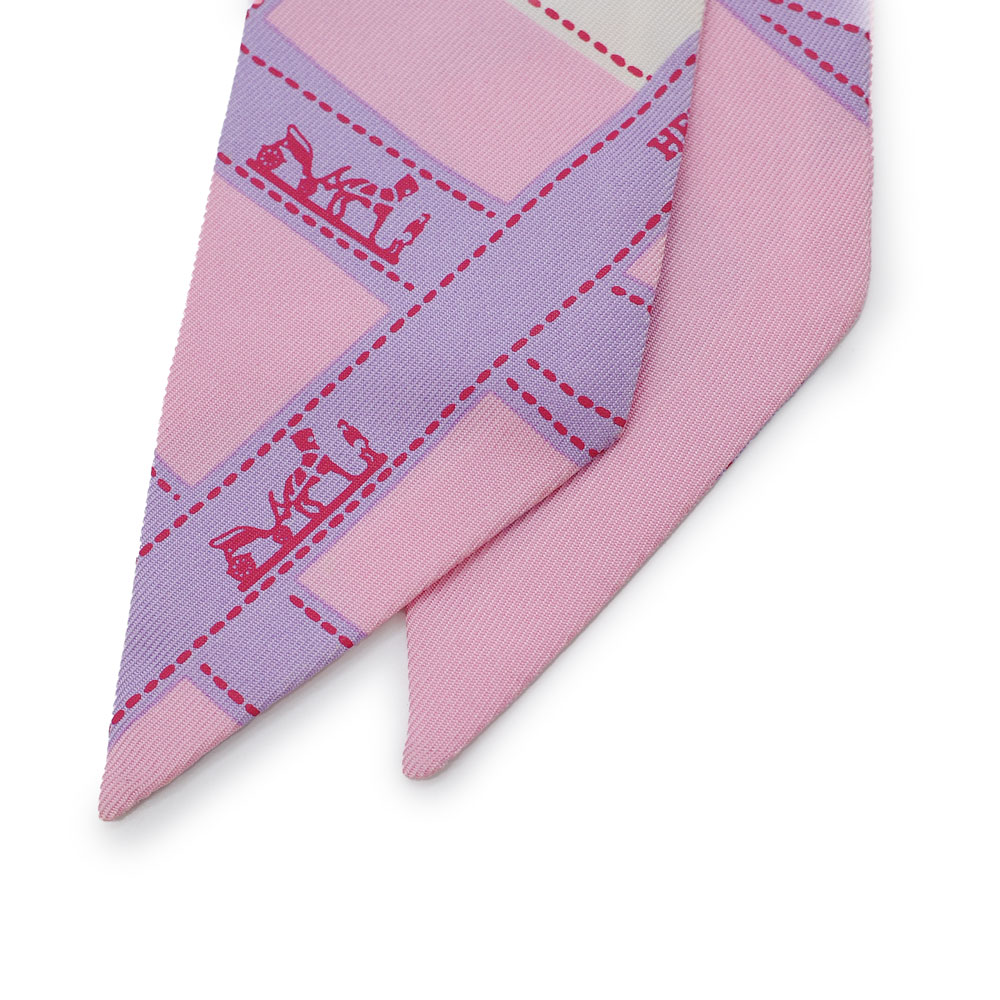 楽天市場】美品 HERMES エルメス ツイリー リボンスカーフ