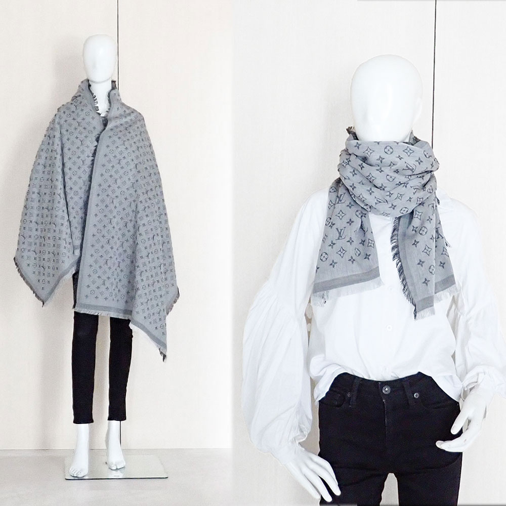 楽天市場】未使用品 LOUIS VUITTON ルイ ヴィトン ストール
