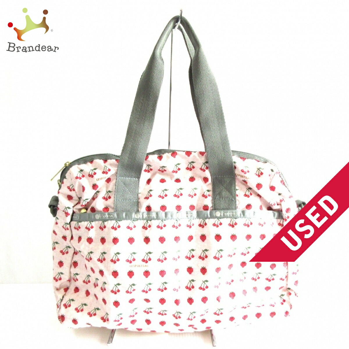 楽天市場】【新着】【中古】LESPORTSAC(レスポートサック) ボストン