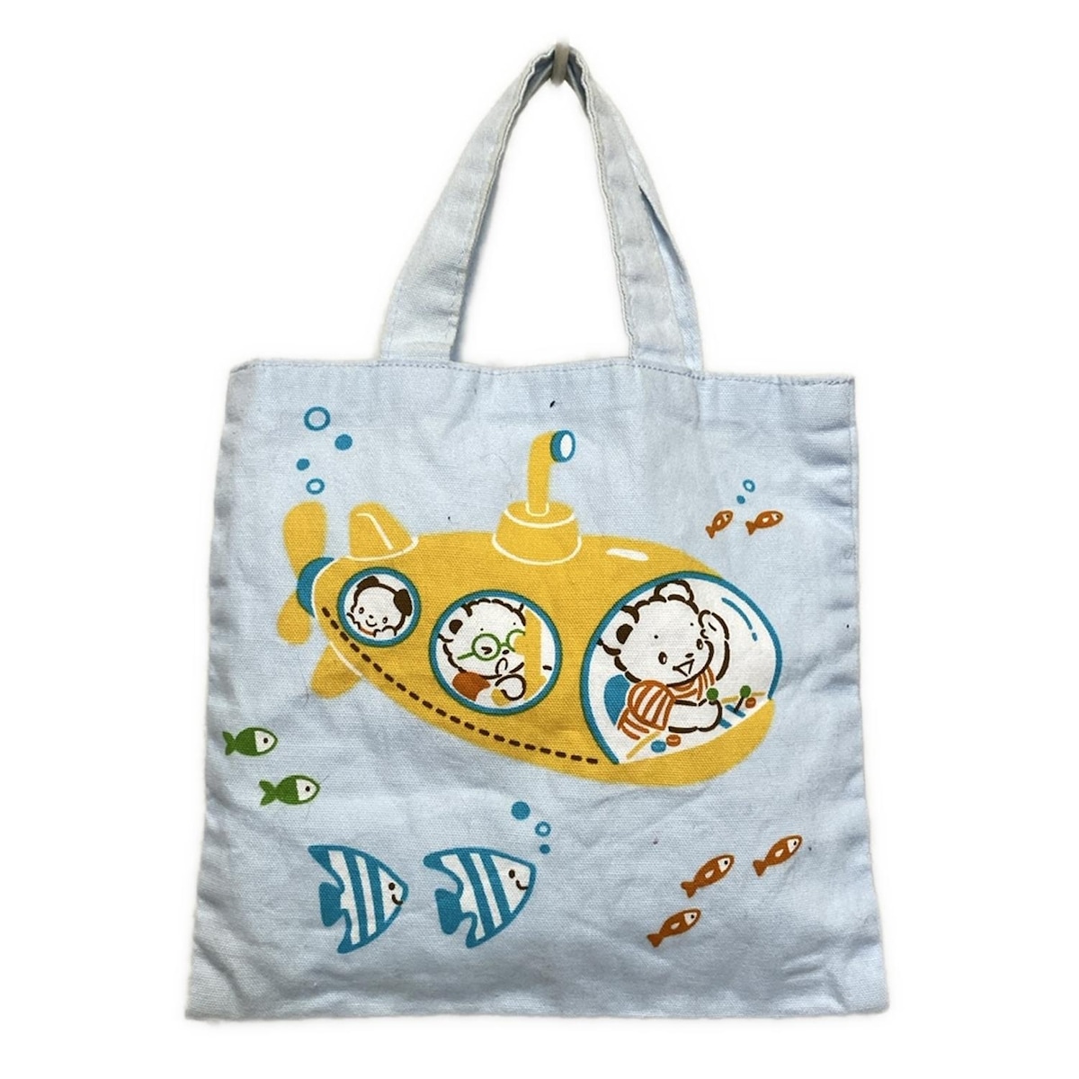 楽天市場】【中古】familiar(ファミリア) トートバッグ 熊/魚/潜水艦