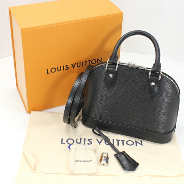 楽天市場】ルイヴィトン ショルダー バッグ アルマ BB エピ レザー 黒