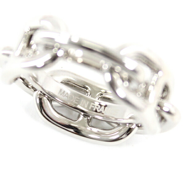 楽天市場】エルメス スカーフリング シェーヌダンクル シルバー