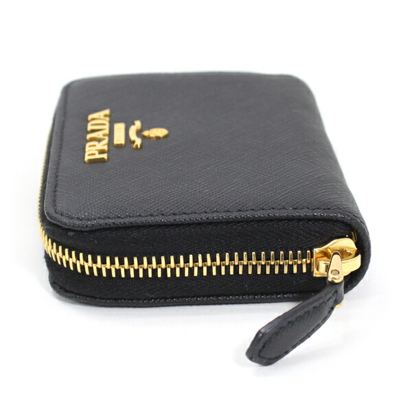楽天市場】プラダ 小銭入れ コインケース ラウンドファスナー 黒