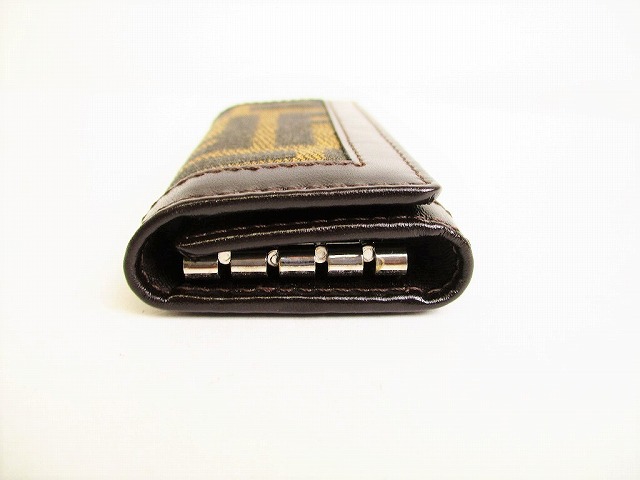 楽天市場】【未使用保管品】 フェンディ FENDI ズッカ 4連 キーケース