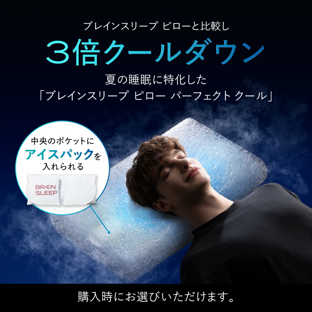 BRAIN SLEEP] ブレインスリープ ピロー カバー ×2 - BRAIN SLEEP