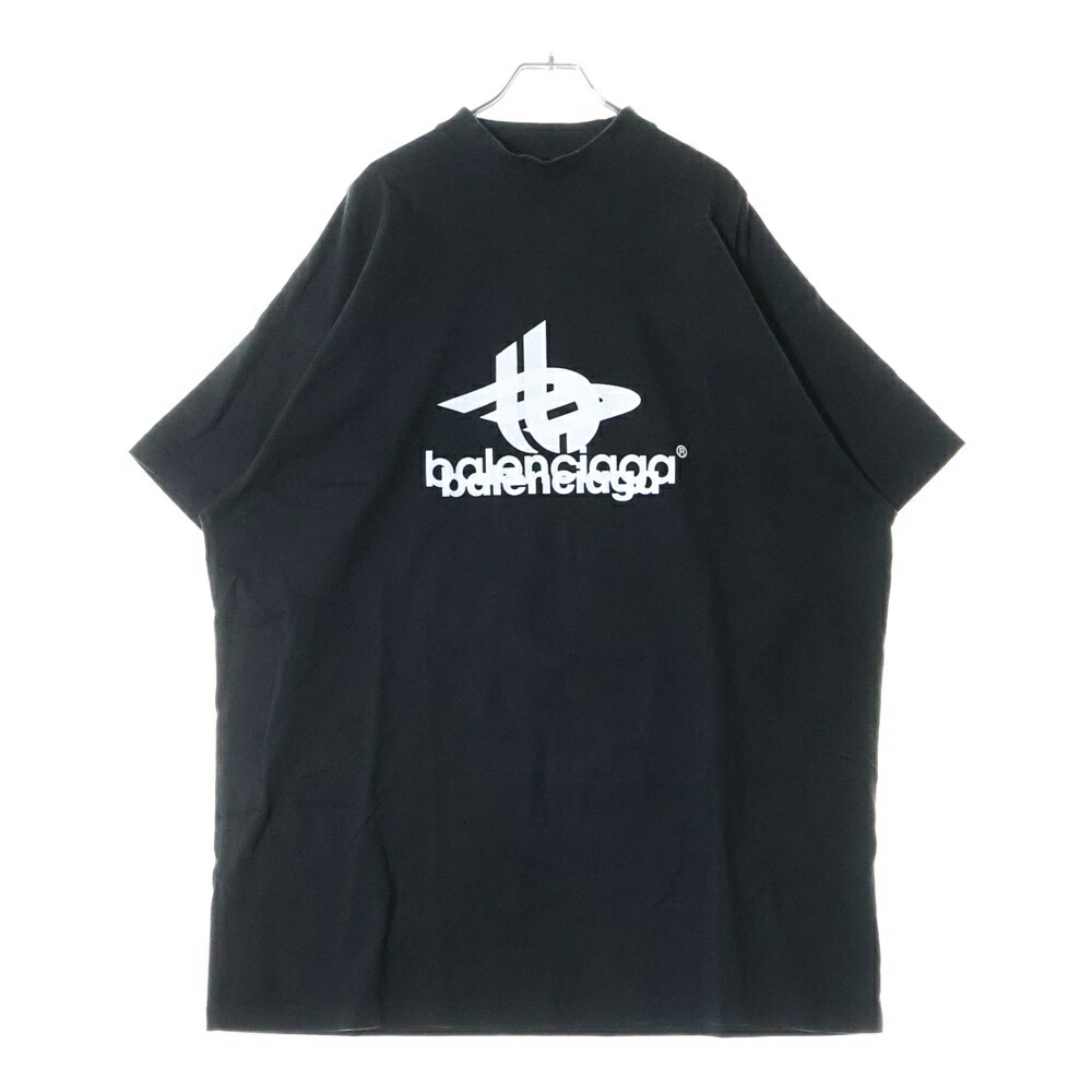楽天市場】balenciaga（柄ロゴ）（Tシャツ・カットソー｜トップス