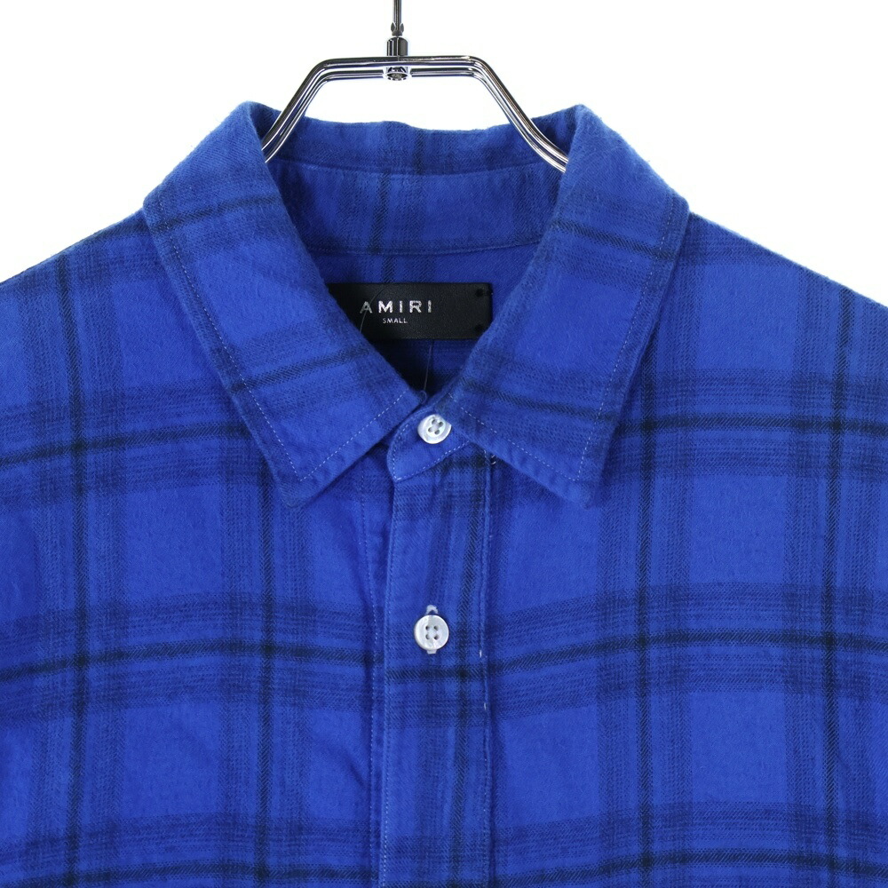 楽天市場】AMIRI(アミリ) サイズ:S Shark Paint Check Shirt シャーク