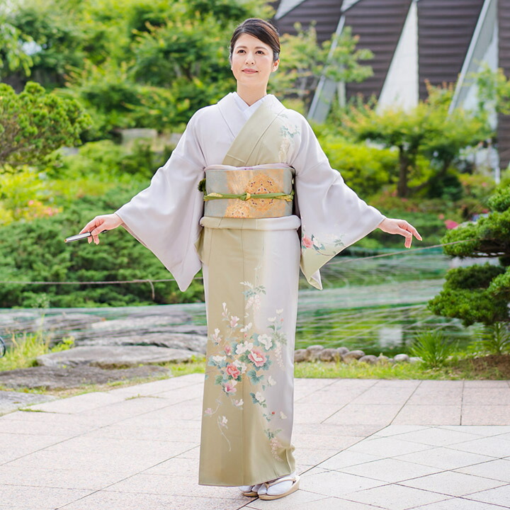 楽天市場】【レンタル】高級正絹 訪問着 フルセットレンタル 訪問着