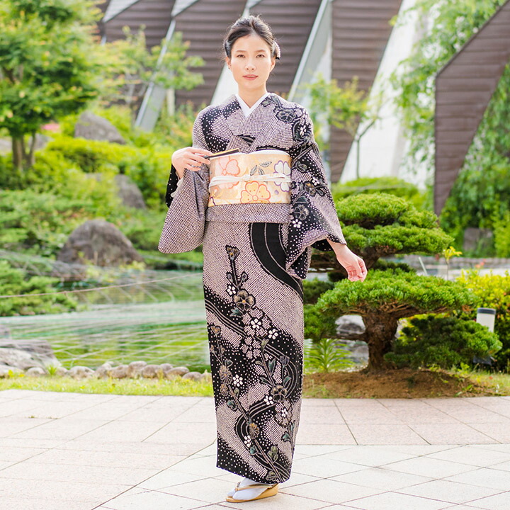 楽天市場】絞り 訪問着 卒業式の通販