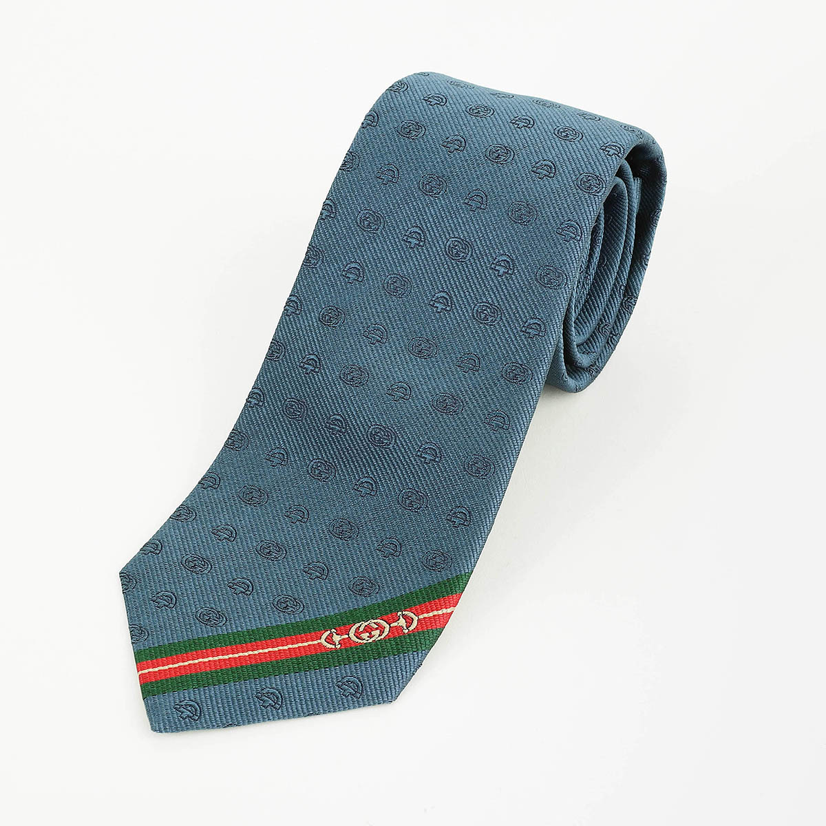 楽天市場】グッチ ネクタイ GUCCI ダブルG ＆ホースビット 624057
