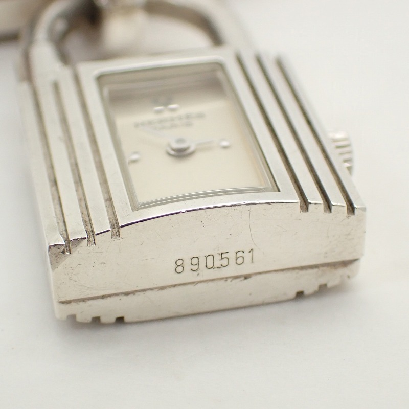 楽天市場】エルメス【HERMES】ケリーウォッチSV925レザーベルト（〇Z刻