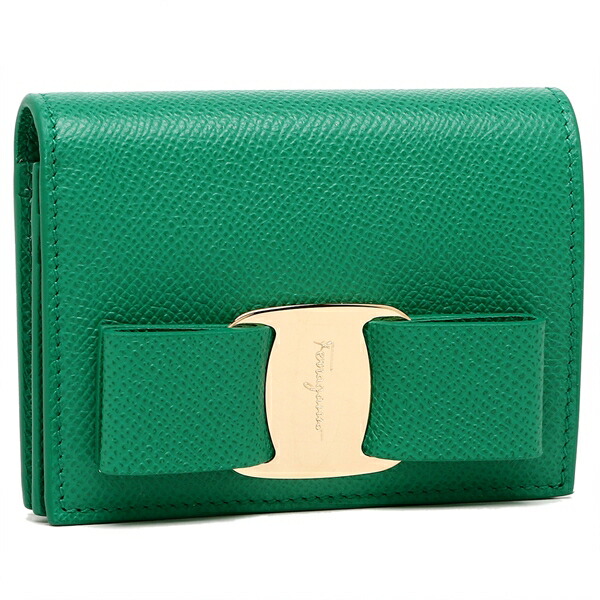 楽天市場】FERRAGAMO フェラガモ 二つ折り財布 VARA ヴァラ レディース