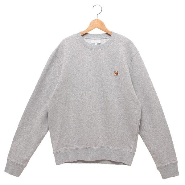楽天市場】メゾンキツネ スウェット グレー メンズ MAISON KITSUNE