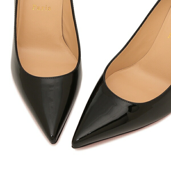 楽天市場】クリスチャンルブタン パンプス ブラック レッド レディース