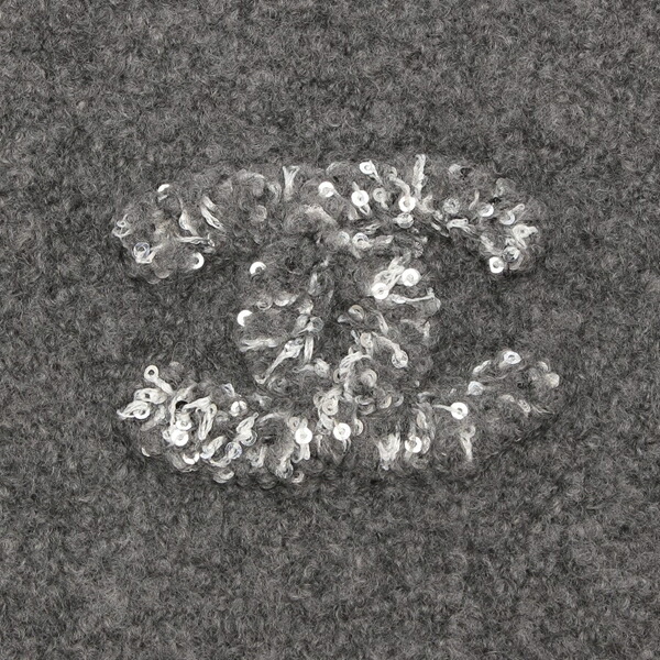 楽天市場】シャネル マフラー ストール CCマーク ココマーク グレー