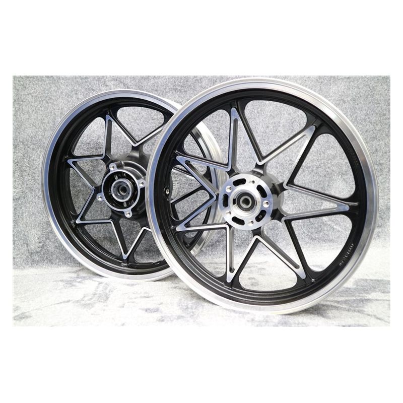 楽天市場】利益大還元 ゼファー400 キャスト ホイール 黒