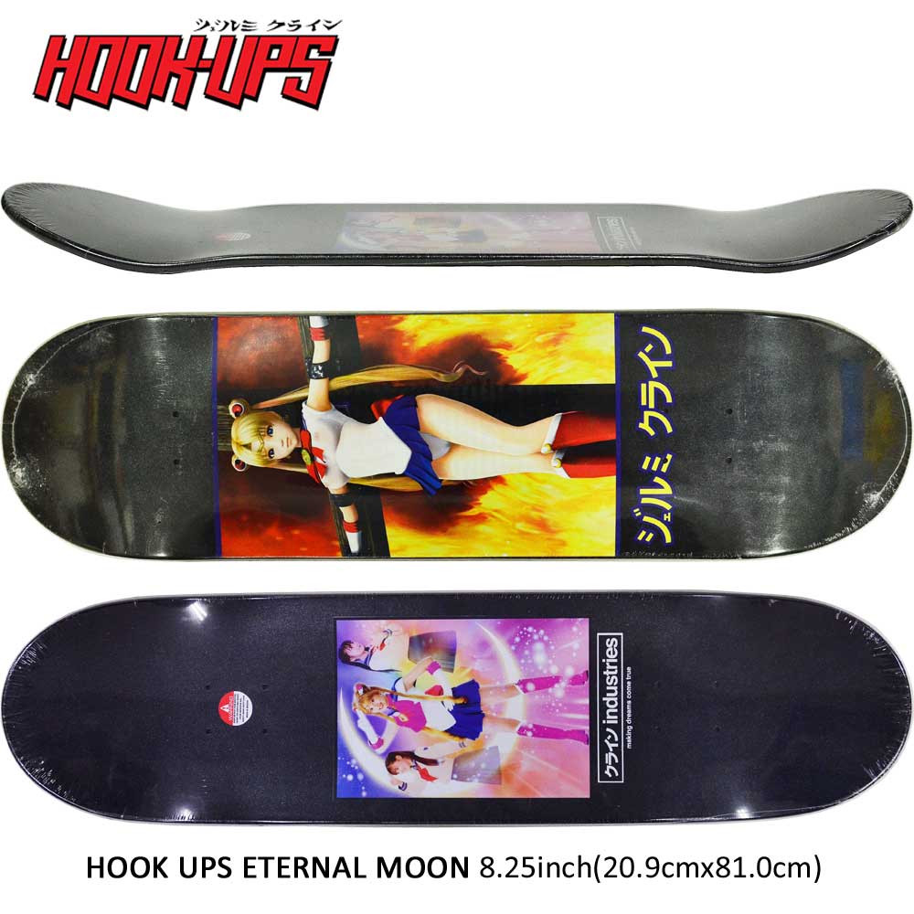 楽天市場】8.25インチ フックアップス スケボー デッキ 板 Hook Ups