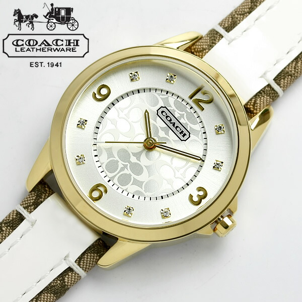 楽天市場】COACH コーチ 腕時計 レディース クラシックシグネチャー