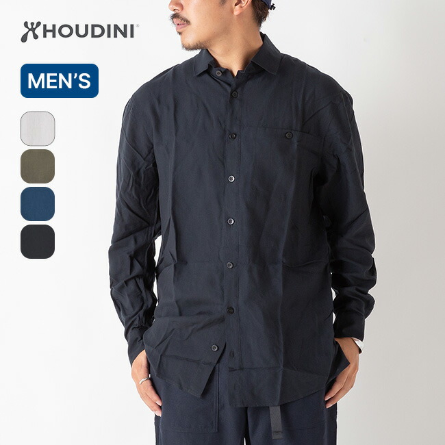 楽天市場】フーディニ ツリーロングスリーブシャツ メンズ HOUDINI
